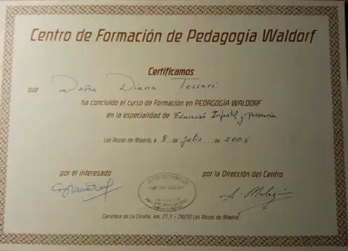 Tit. Maestra Waldorf